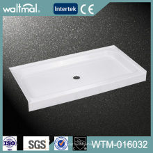 Cupc Approved Acryl Dusche Basis / Tray mit Wandflansch